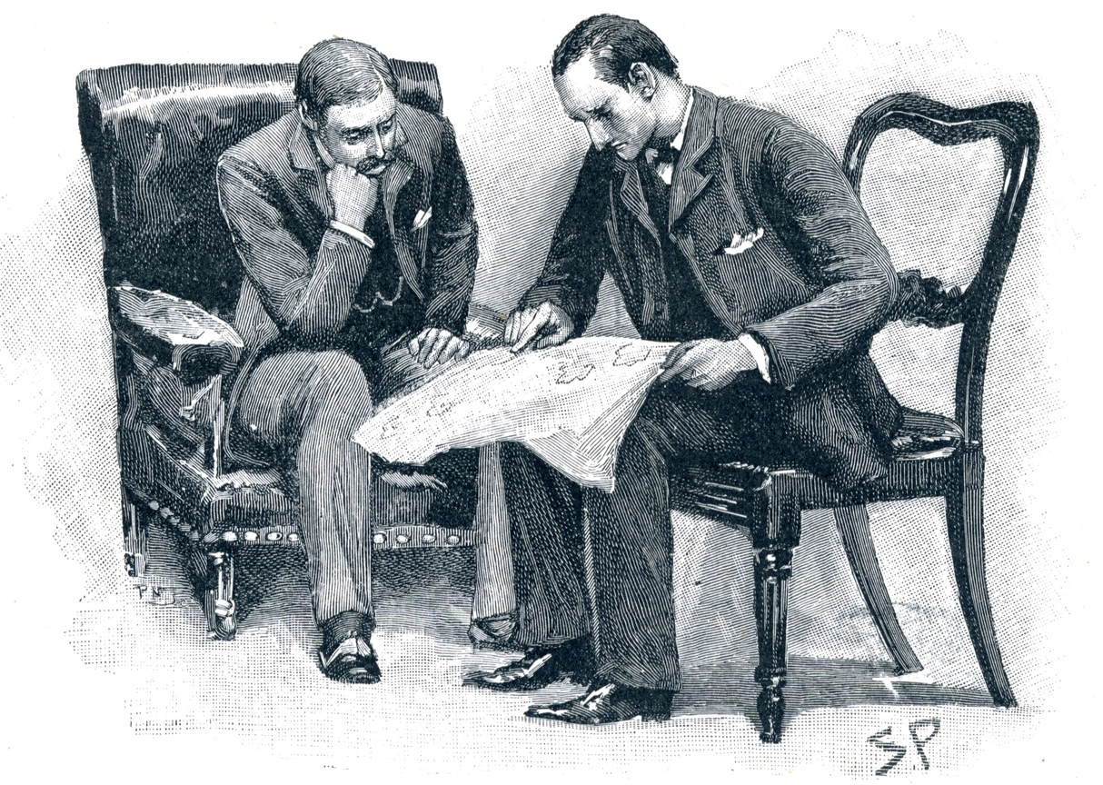 Sherlock Holmes Pretoe Branco